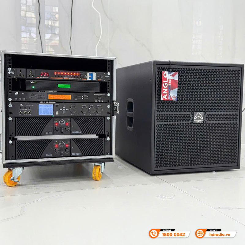 Lắp đặt Dàn karaoke cao cấp cho anh Sang ở Đồng Nai