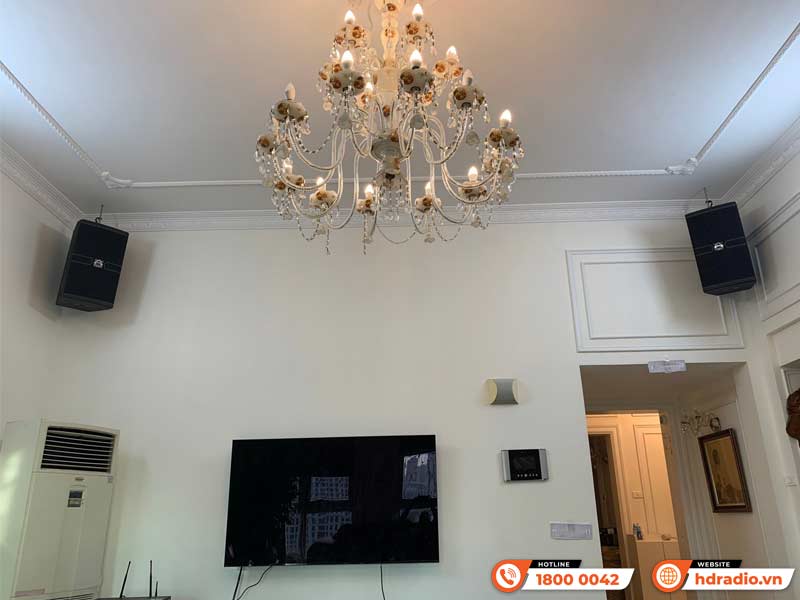 Lắp dàn karaoke cao cấp giá hơn 74 triệu đồng cho chị Nga ở Quận Nam Từ Liêm, Hà Nội