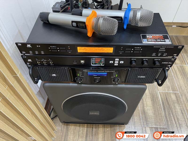 Lắp đặt dàn karaoke HDR67 gần 48 triệu cho anh Quốc Anh