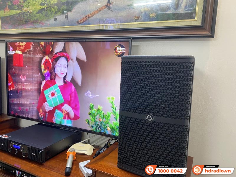 Bộ dàn karaoke của chú Sang ở Hà Nội Bộ dàn karaoke của chú Sang ở Hà Nội