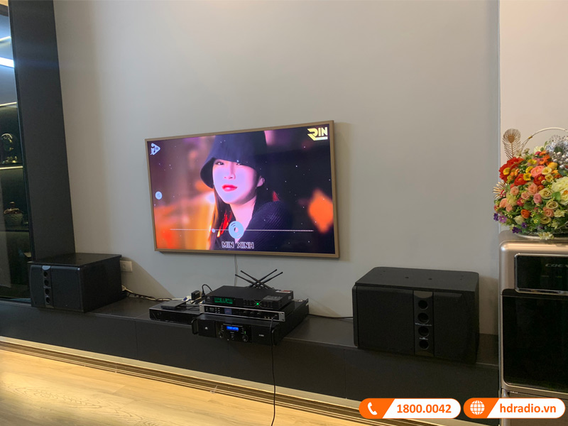 Lắp dàn Karaoke Cao Cấp hơn 32 triệu cho anh Long ở Đống Đa