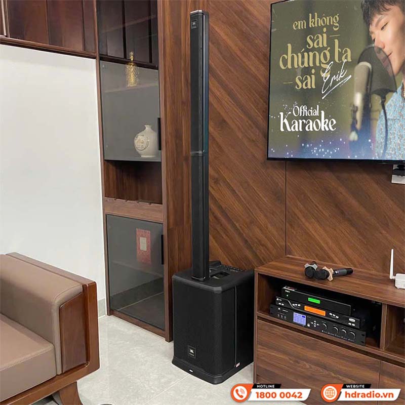 Lắp dàn karaoke cao cấp trị giá hơn 109 triệu đồng cho anh Trọng ở Nam Định