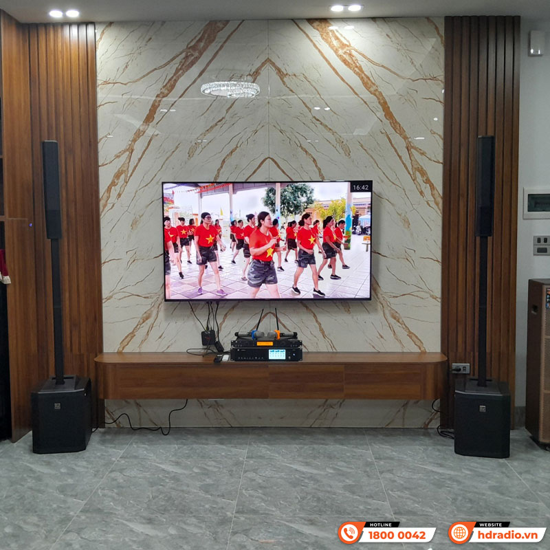 Lắp dàn karaoke chất lượng giá gần 105 triệu đồng cho anh Lành