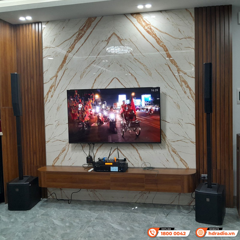 Lắp dàn karaoke chất lượng giá gần 105 triệu đồng cho anh Lành