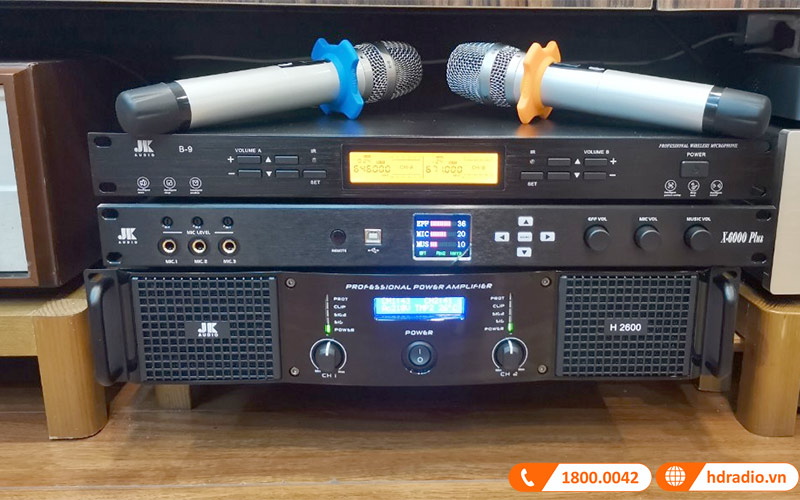 Lắp dàn karaoke cao cấp trị giá gần 87 triệu đồng cho anh Thành ở Long Biên, Hà Nội