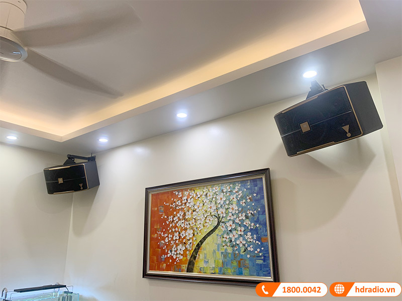 Lắp dàn Karaoke Cao Cấp trị giá gần 69 triệu đồng cho anh Tuấn ở Ba Đình, Hà Nội