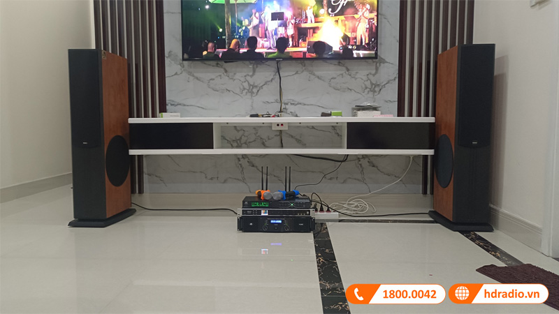 Lap dan karaoke cho chu Manh o quan 12 HCM