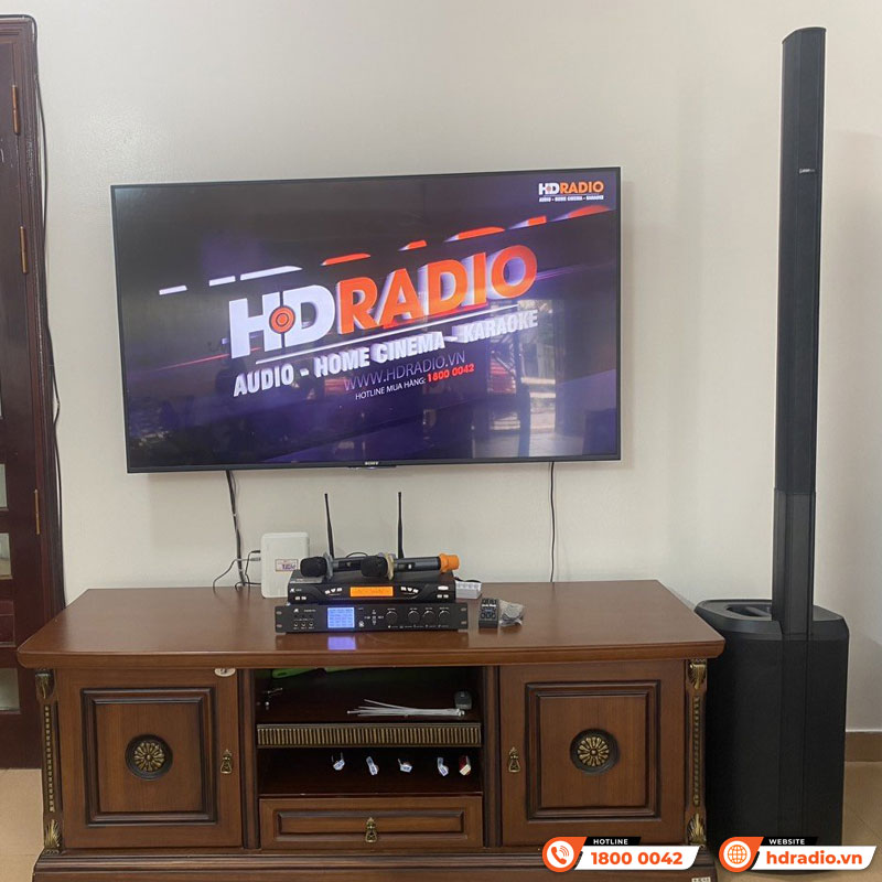 Lắp dàn karaoke đỉnh cao trị giá gần 82 triệu đồng cho chú Chinh ở Thái Bình