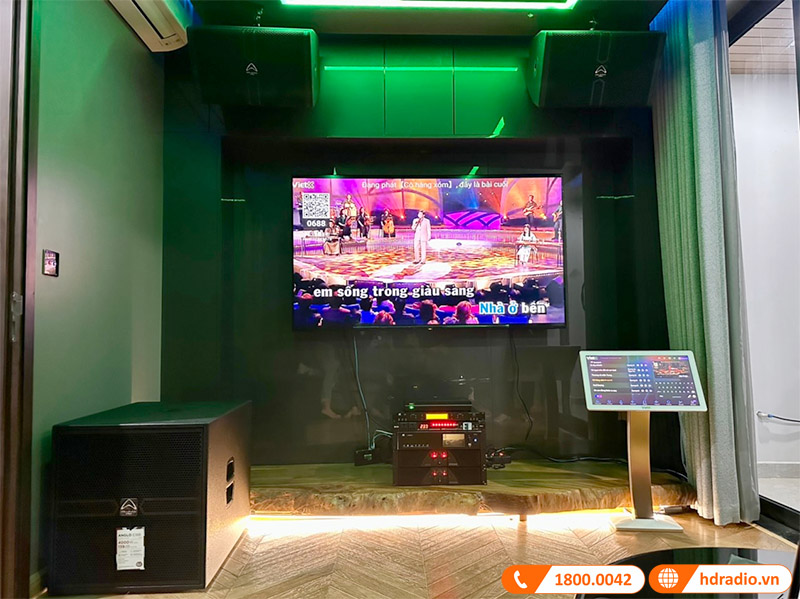 Lắp dàn karaoke cao cấp cho anh Xuân ở Phú Lương