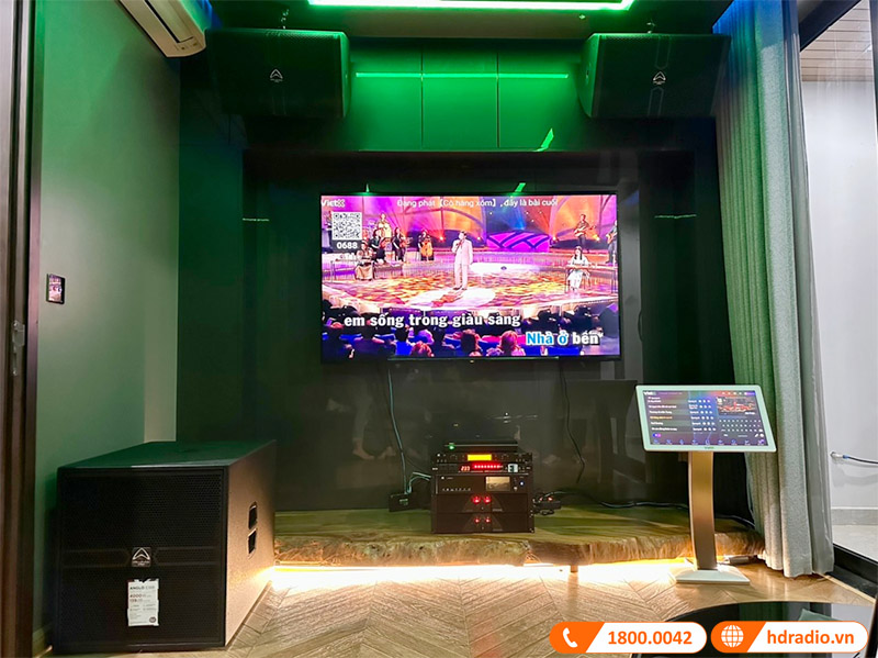 Lắp dàn karaoke cao cấp cho anh Xuân ở Phú Lương
