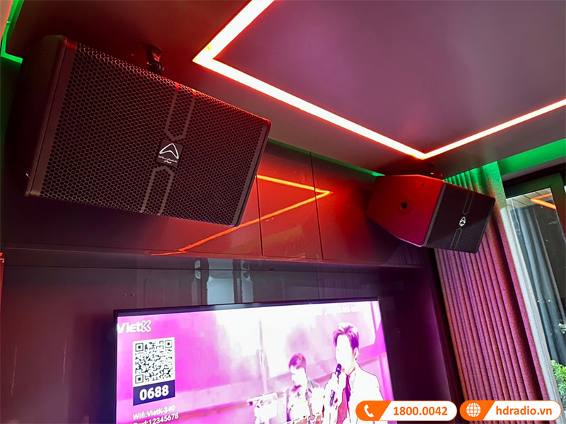 Lắp dàn karaoke cao cấp cho anh Xuân ở Phú Lương