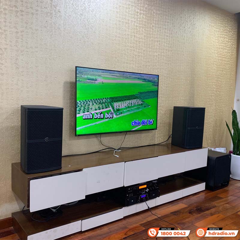 Dàn Karaoke Cao Cấp HDR67 (Wharfedale Wh10, Công suất H2600, X6000 Plus, Micro JKaudio B9)-10
