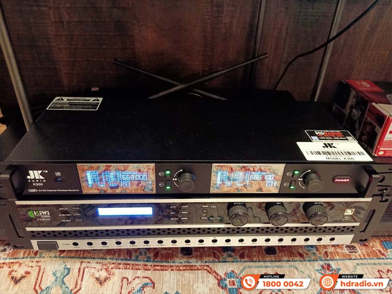 Lắp dàn karaoke gia đình GD07 gần 25tr cho chị Nguyễn