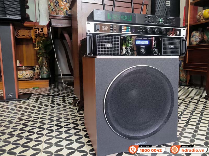 Lắp đặt Dàn karaoke gia đình GD85 chất lượng cho anh Vũ