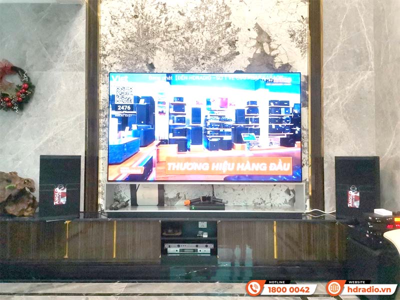 Dàn Karaoke Cao Cấp HDR52 ( Whafedale Anglo E12, Công suất, Jkaudio X6000 Plus, K800 )-4