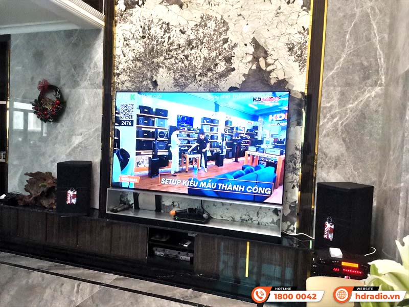 Dàn Karaoke Cao Cấp HDR52 ( Whafedale Anglo E12, Công suất, Jkaudio X6000 Plus, K800 )-6