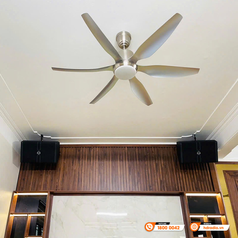 Lắp đặt Dàn karaoke cao cấp cho anh Quân