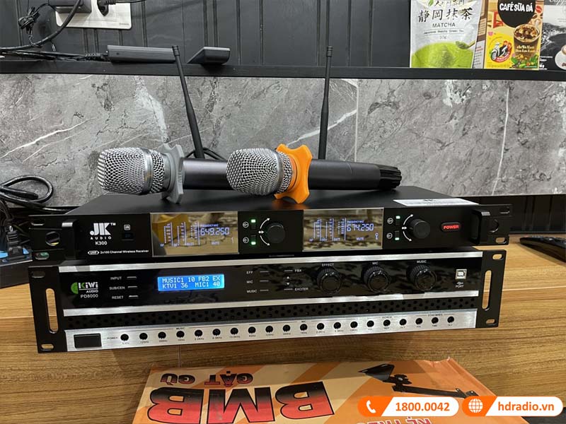 Dàn karaoke Wharfedale HK30 (Wharfedale WH10 Neo, JKaudio K300, Kiwi PD8000)-13