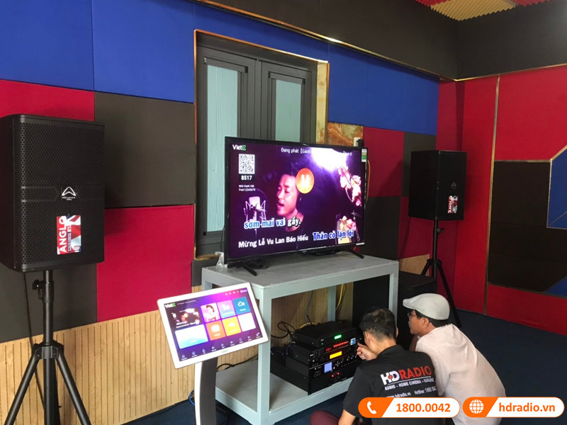 Lắp Dàn Karaoke Cao Cấp hơn 138 triệu cho chú Sang ở Đức Hòa