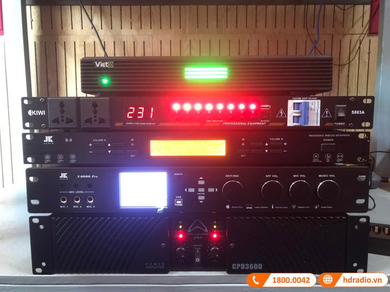 Lắp Dàn Karaoke Cao Cấp hơn 138 triệu cho chú Sang ở Đức Hòa