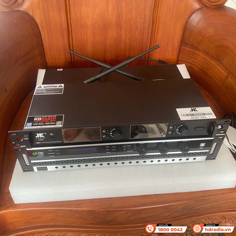 Lắp dàn karaoke trị giá hơn 36 triệu cho anh Đức ở Hà Nội