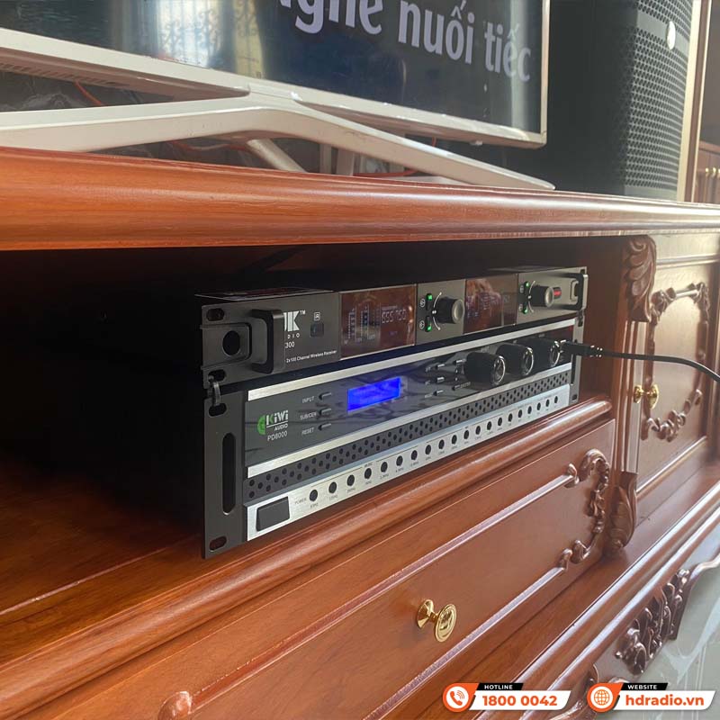 Lắp dàn karaoke trị giá hơn 36 triệu cho anh Đức ở Hà Nội