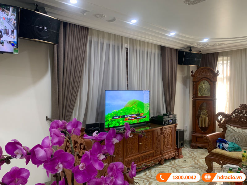 Lắp bộ dàn karaoke hơn 41 triệu cho anh Năm ở Văn Quán