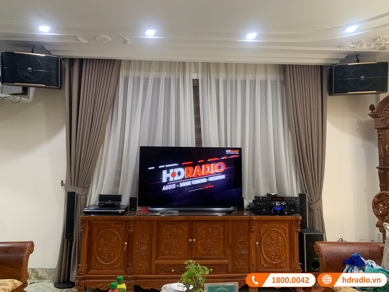 Lắp bộ dàn karaoke hơn 41 triệu cho anh Năm ở Văn Quán