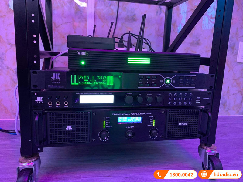 Lắp dàn karaoke hơn 54tr cho anh Đức ở An Lạc, HCM