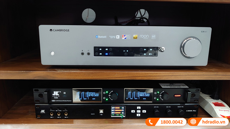 bộ dàn karaoke của anh Khoa ở Nho Quan, Ninh Bình