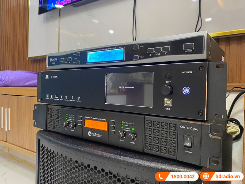 Lắp dàn Karaoke hơn 68tr cho anh Thắng ở Tân Phú.HCM