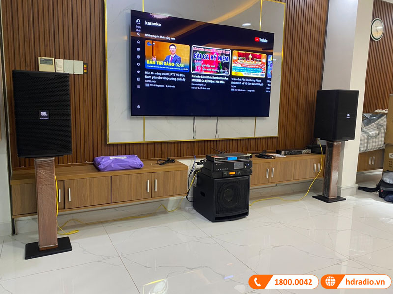 Lắp dàn Karaoke hơn 68tr cho anh Thắng ở Tân Phú.HCM