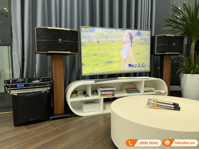 Lắp Dàn Karaoke JBL GD07 cho anh Thái ở Long Biên