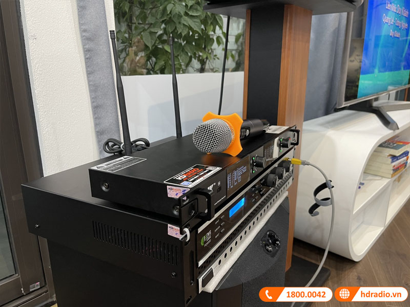 Lắp Dàn Karaoke JBL GD07 cho anh Thái ở Long Biên