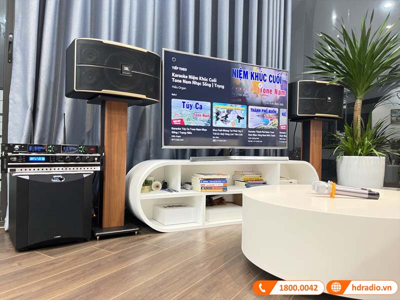 Lắp Dàn Karaoke JBL GD07 cho anh Thái ở Long Biên