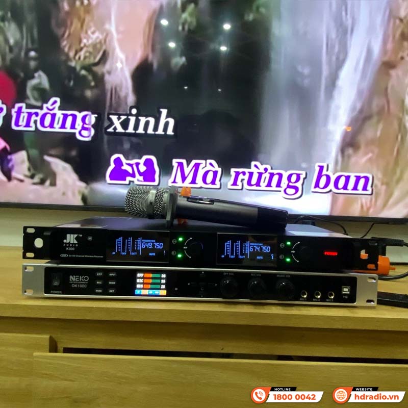 Lắp dàn karaoke JBL GD75 kết hợp sub Paramax SW-1800 cho anh Phú
