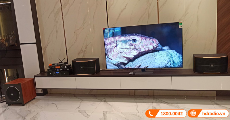 Lắp dàn karaoke JBL HK31 gần 47 triệu cho chị Linh