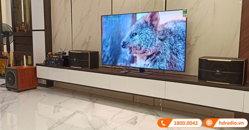 Lắp dàn karaoke JBL HK31 gần 47 triệu cho chị Linh