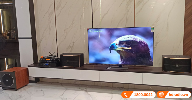 Lắp dàn karaoke JBL HK31 gần 47 triệu cho chị Linh