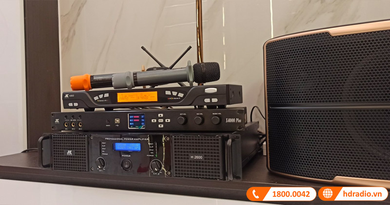 Lắp dàn karaoke JBL HK31 gần 47 triệu cho chị Linh
