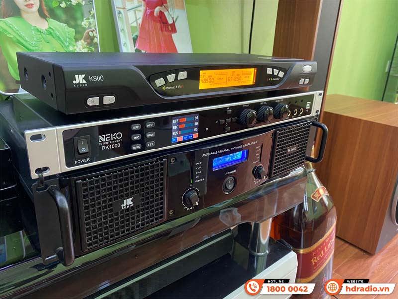 Lắp Dàn Karaoke JBL KH27 kết hợp sub Paramax SW-1800 cho chị Hằng