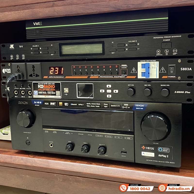 lắp dàn karaoke kết hợp đầu màn vietk cho công ty catalan