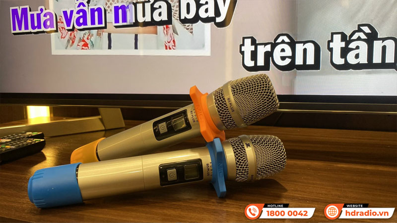 Lắp dàn karaoke kết hợp đầu màn VietK cho anh Huy ở HN