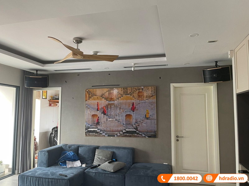 Lắp dàn karaoke kết hợp đầu VietK hơn 74tr cho anh Sơn