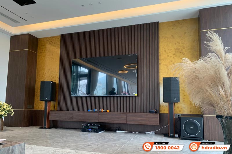 Bộ dàn karaoke của anh Hải ở Vĩnh Phúc