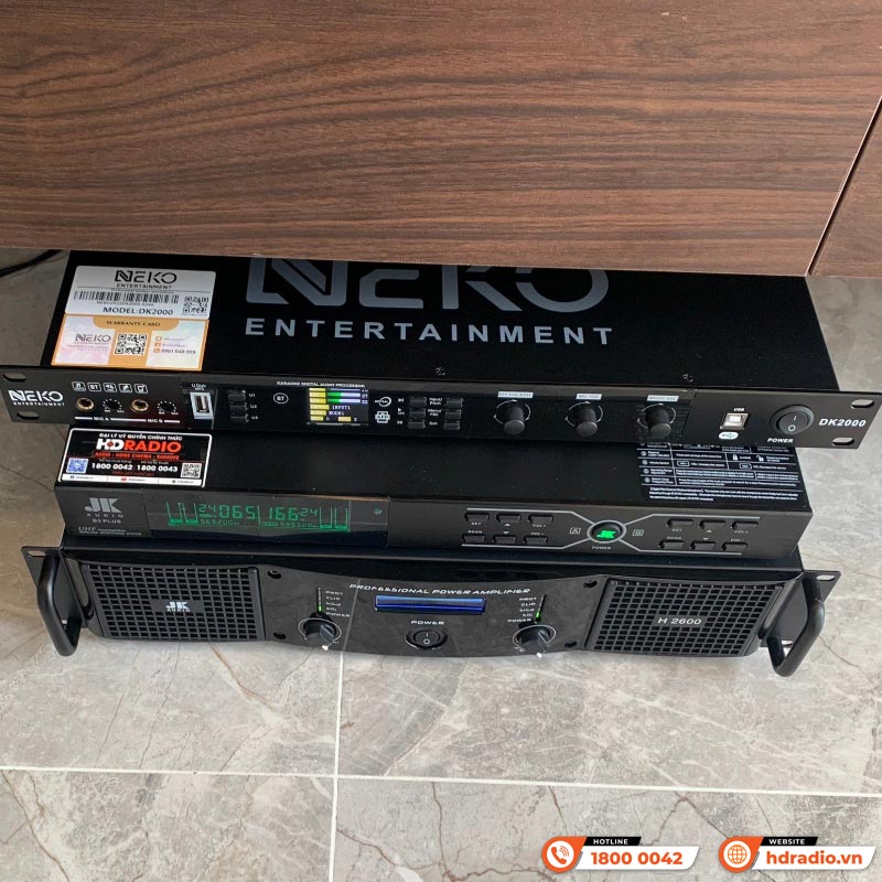 Bộ dàn karaoke của anh Hải ở Vĩnh Phúc