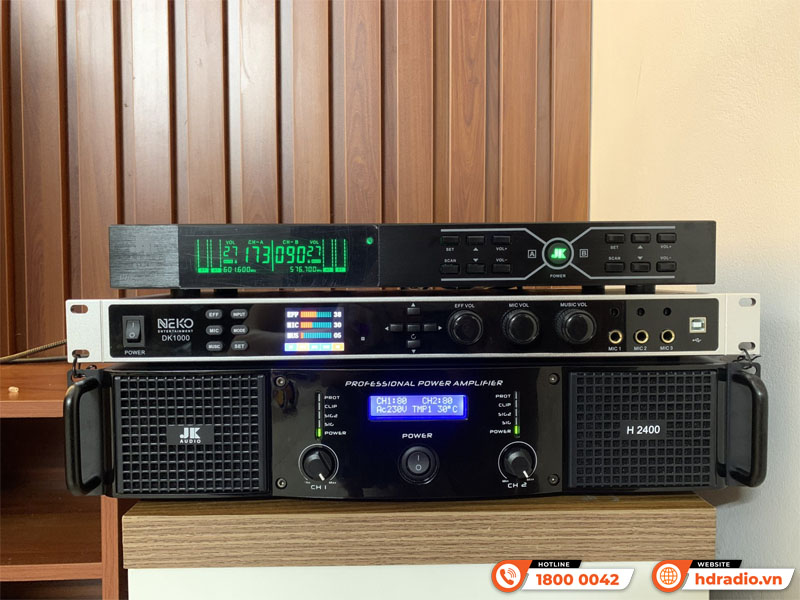 Lắp dàn karaoke Paramax HK20 gần 26tr cho anh Phương