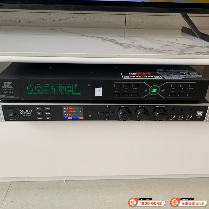 Dàn karaoke Paramax HK20 (Paramax D88 Limited, Neko DK1000, Công suất, Micro K300)-15