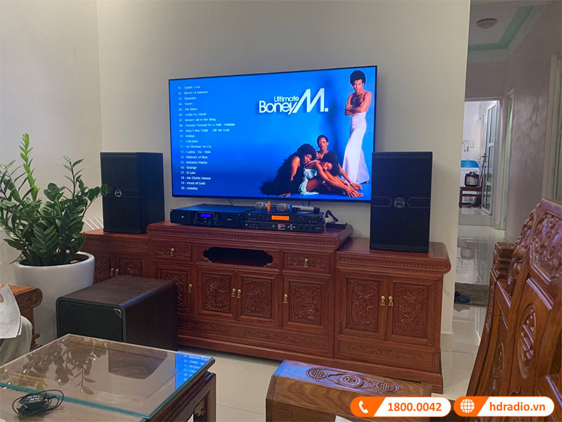 Lắp dàn karaoke cực chất trị giá 68 triệu đồng cho anh Hùng tại Đồ Sơn, Hải Phòng