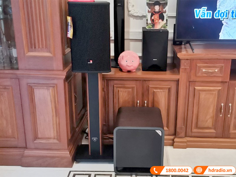 Lắp dàn Karaoke Cao Cấp trị giá hơn 95 triệu đồng cho anh Huy ở Long Biên, Hà Nội